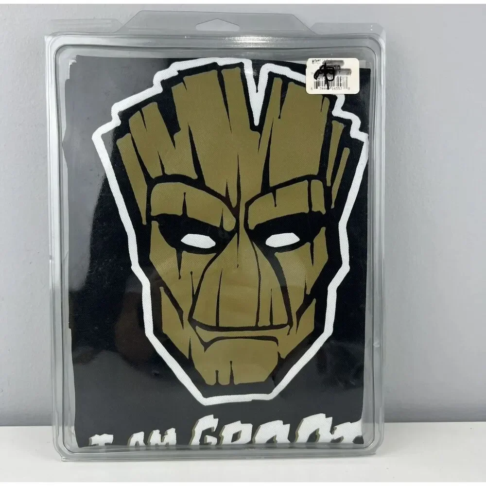 Guardians of the Galaxy - I Am Groot - Pocketed Cooking Apron Black Marvel BBQ